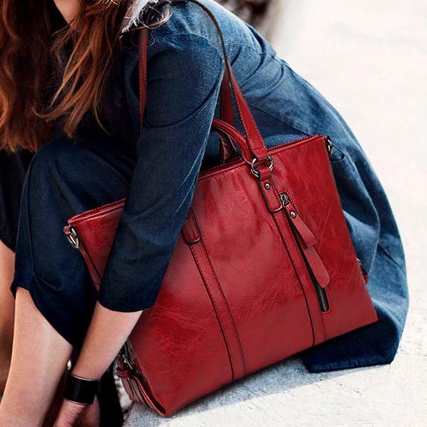 Women's Fashion Business Shoulder Tote Bag