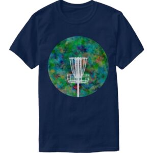 Colorful Disc Golf Basket T-Shirt