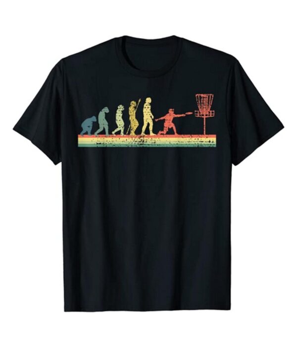 Evolution of Disc Golf T-Shirt