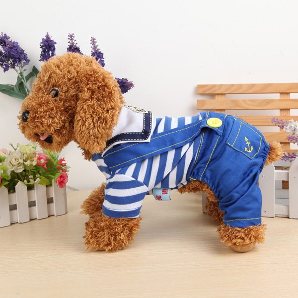 Navy Sailor Uniform for Dogs