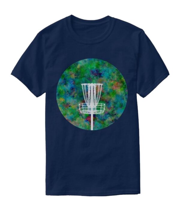 Colorful Disc Golf Basket T-Shirt