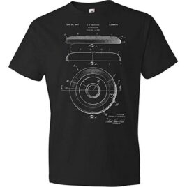 Disc Golf Disc Patent T-Shirt